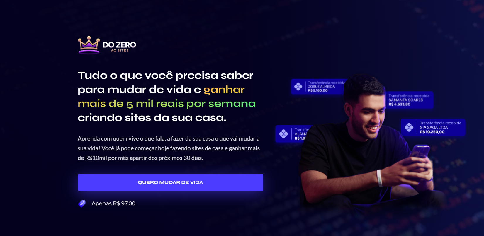 Curso do Zero ao Site